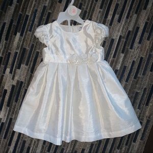 Carter’s White Rosette Dress